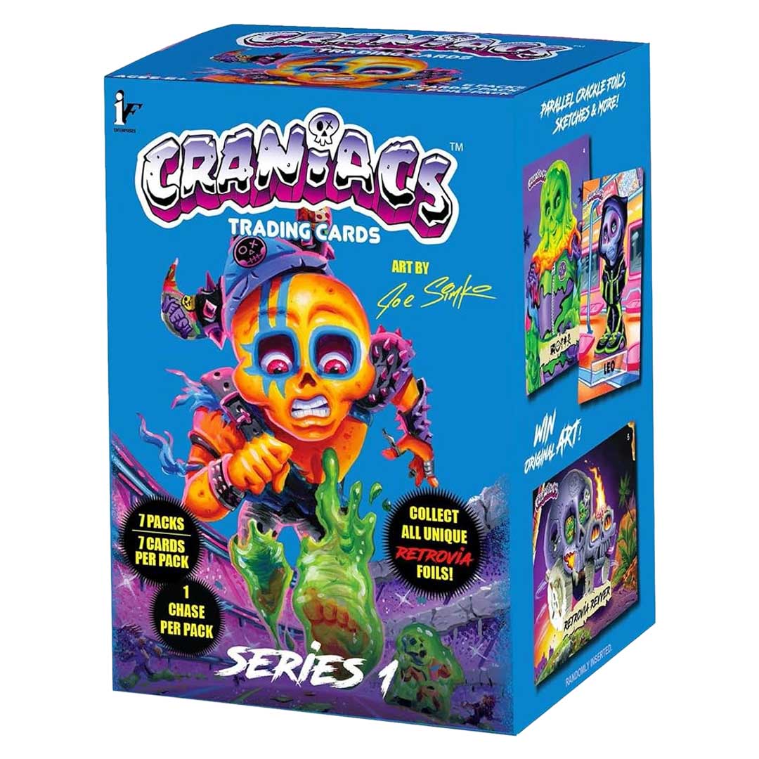 Craniacs Trading Cards Series 1 7-Pack Blaster Box