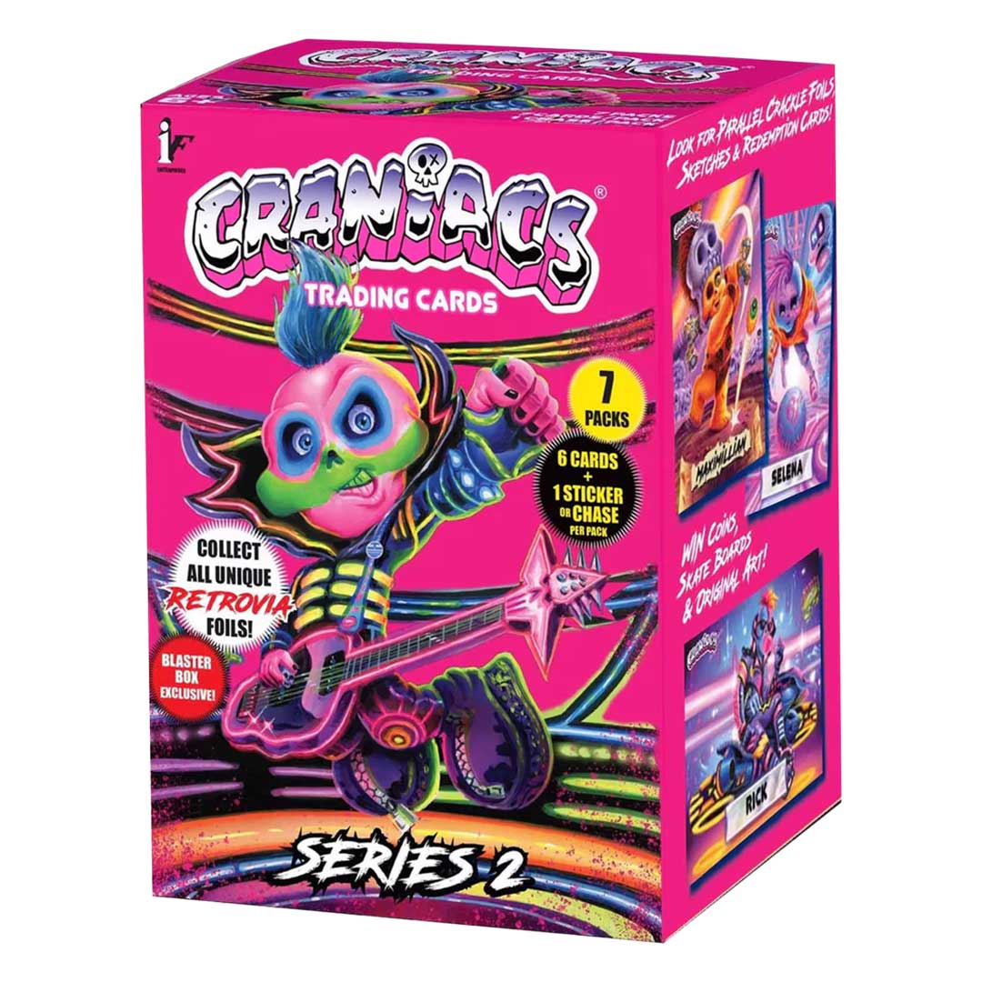 Craniacs Trading Cards Series 2 Blaster Box
