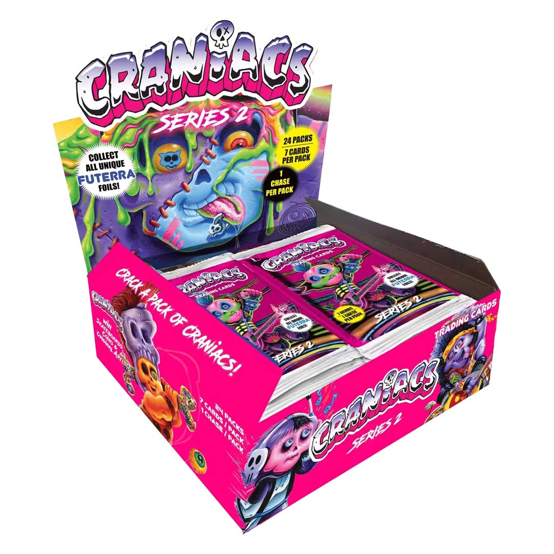 Craniacs Trading Cards Series 2 Hobby Box