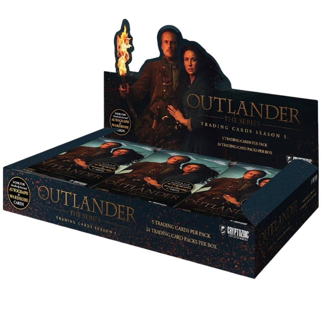 Cryptozoic 2023 Outlander Season 5 Trading Cards Hobby Box 
