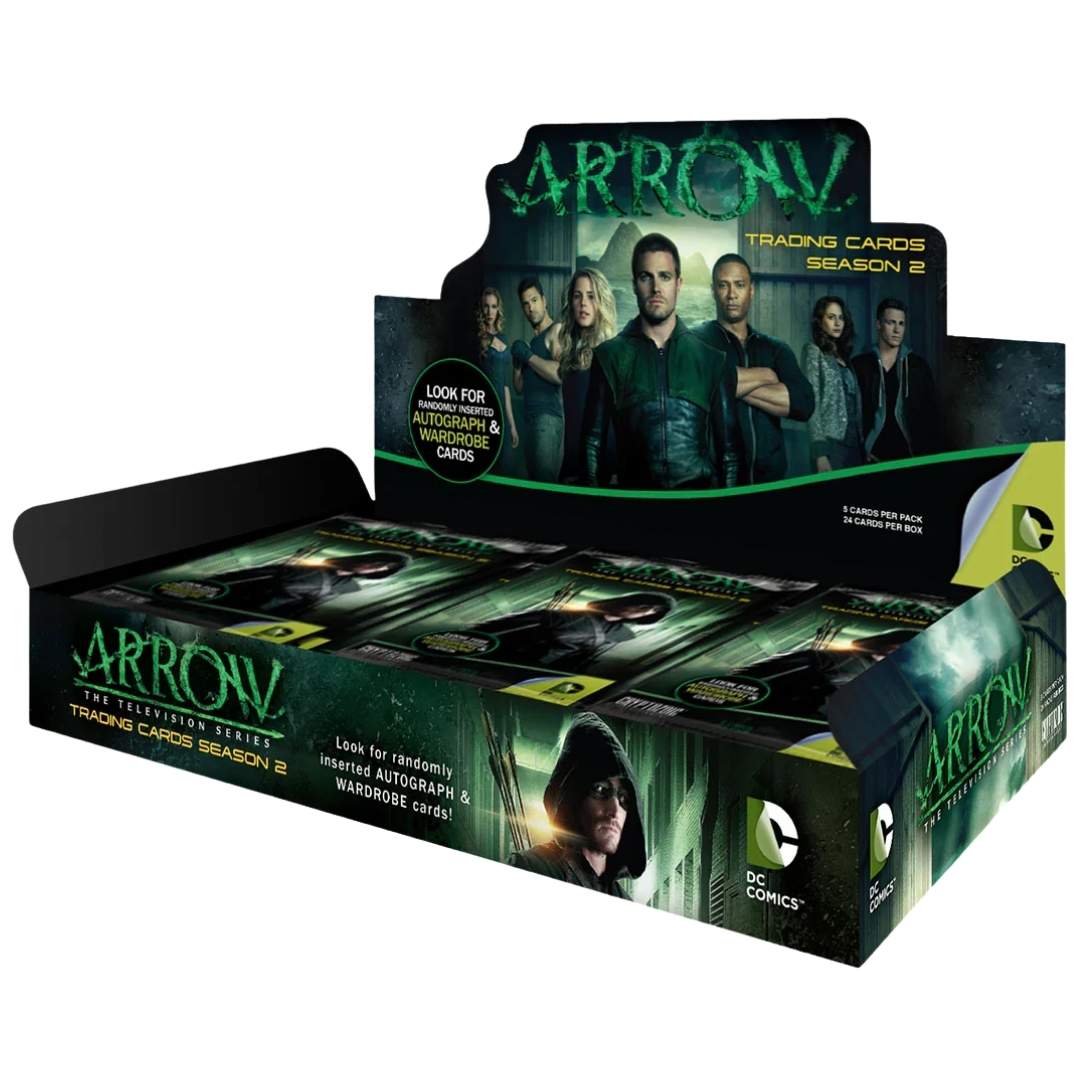 Cryptozoic Arrow Season 2 Trading Cards Box