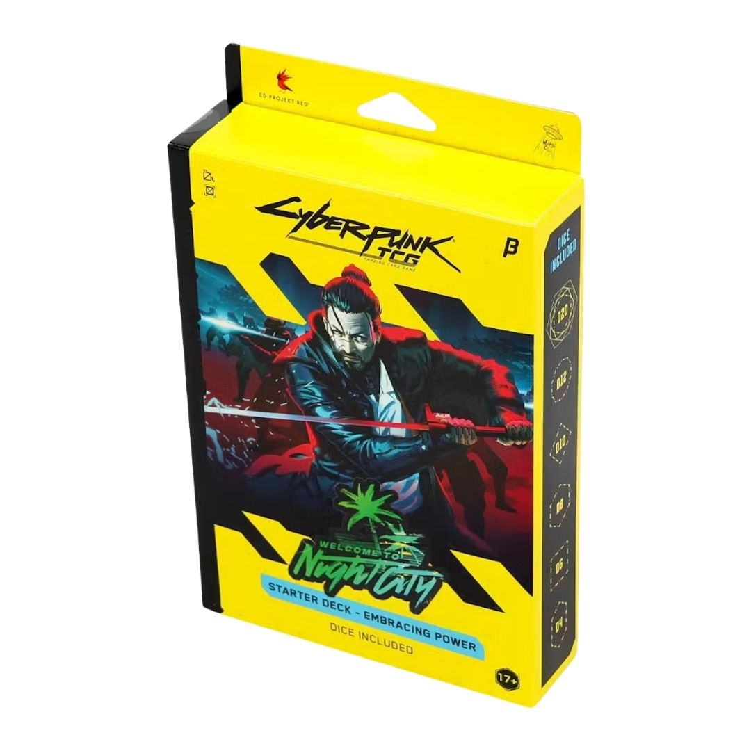 Cyberpunk TCG: Embracing Power Starter Deck