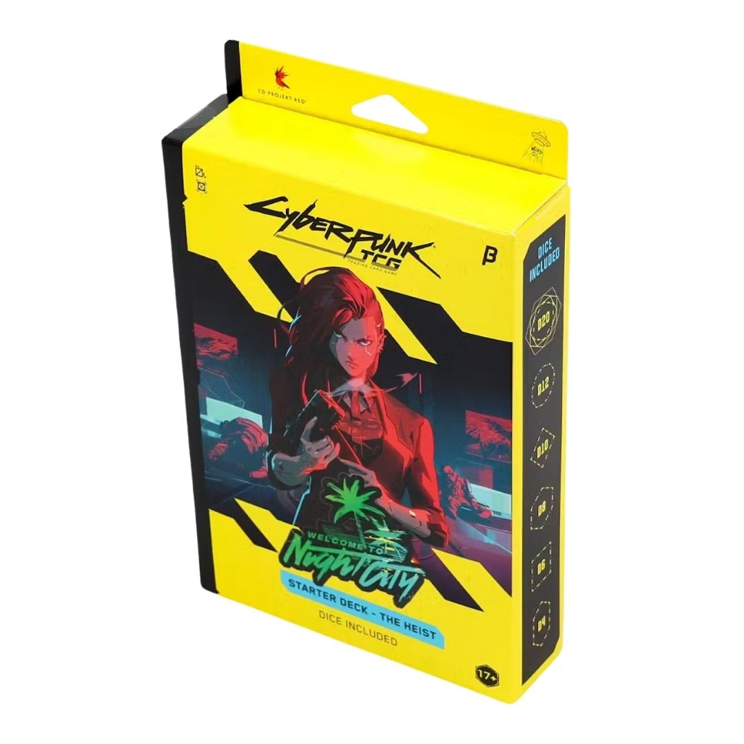 Cyberpunk TCG: The Heist Starter Deck