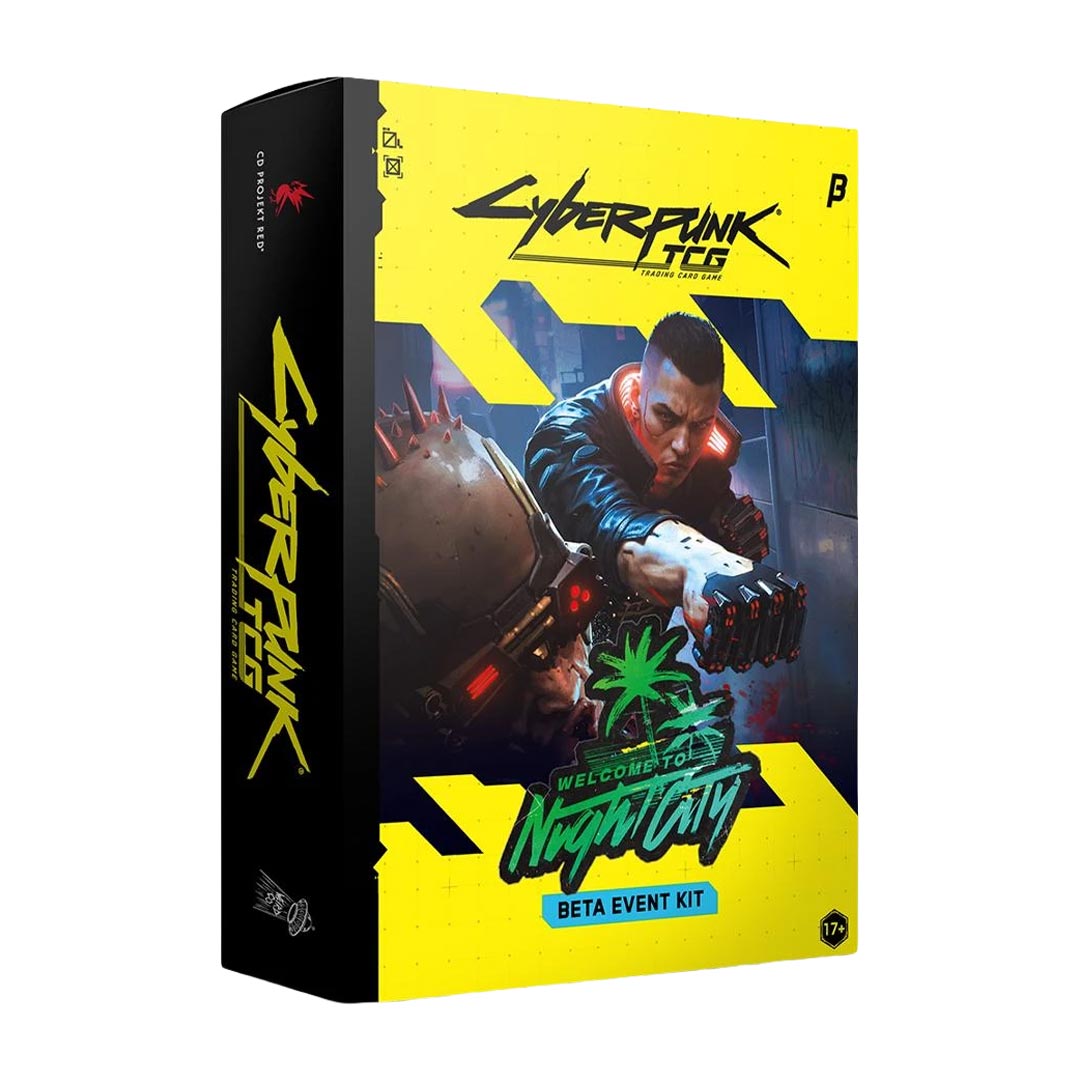  Cyberpunk TCG: Welcome to Night City Beta Event Kit Box