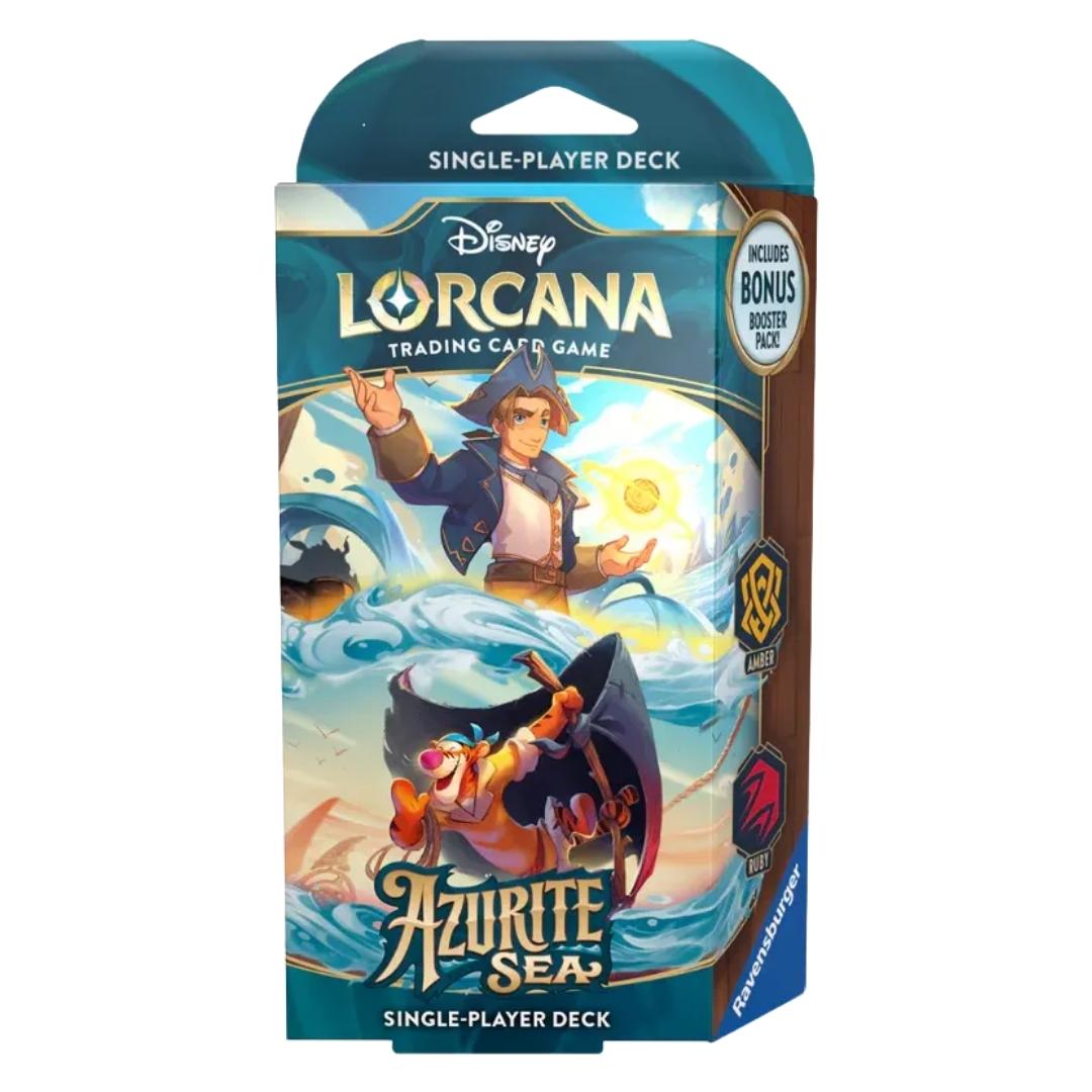 Disney Lorcana Azurite Sea Starter's Deck Box
