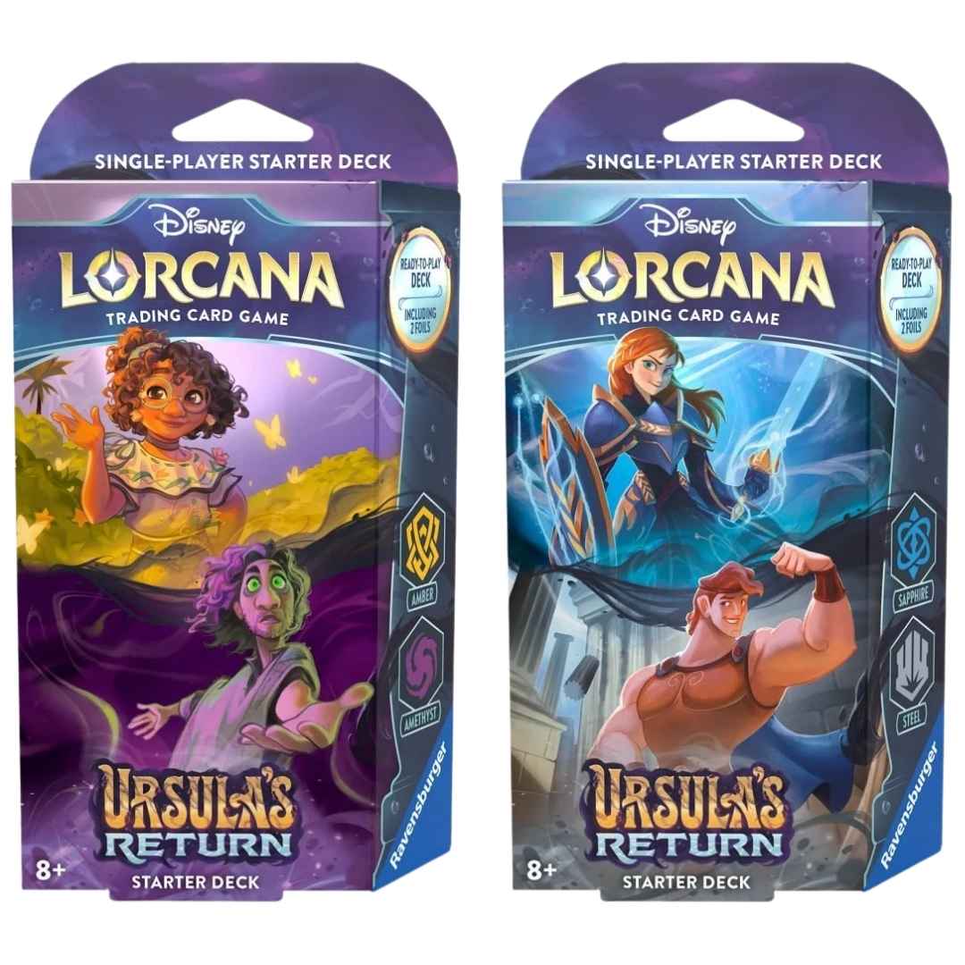 Disney Lorcana Ursula's Return Starter Deck Pair