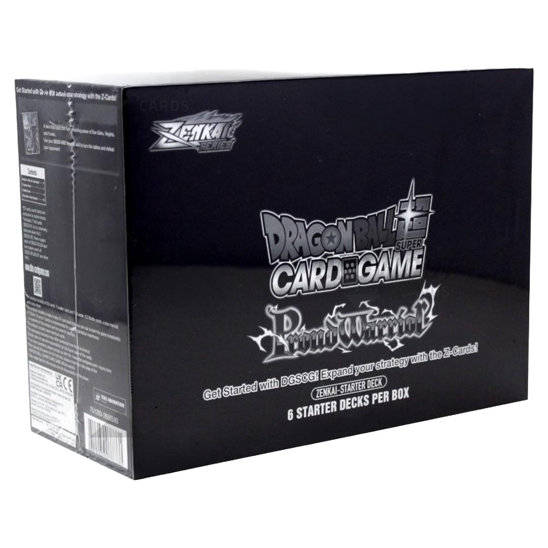 Dragon Ball Super Proud Warrior Starter Deck Box