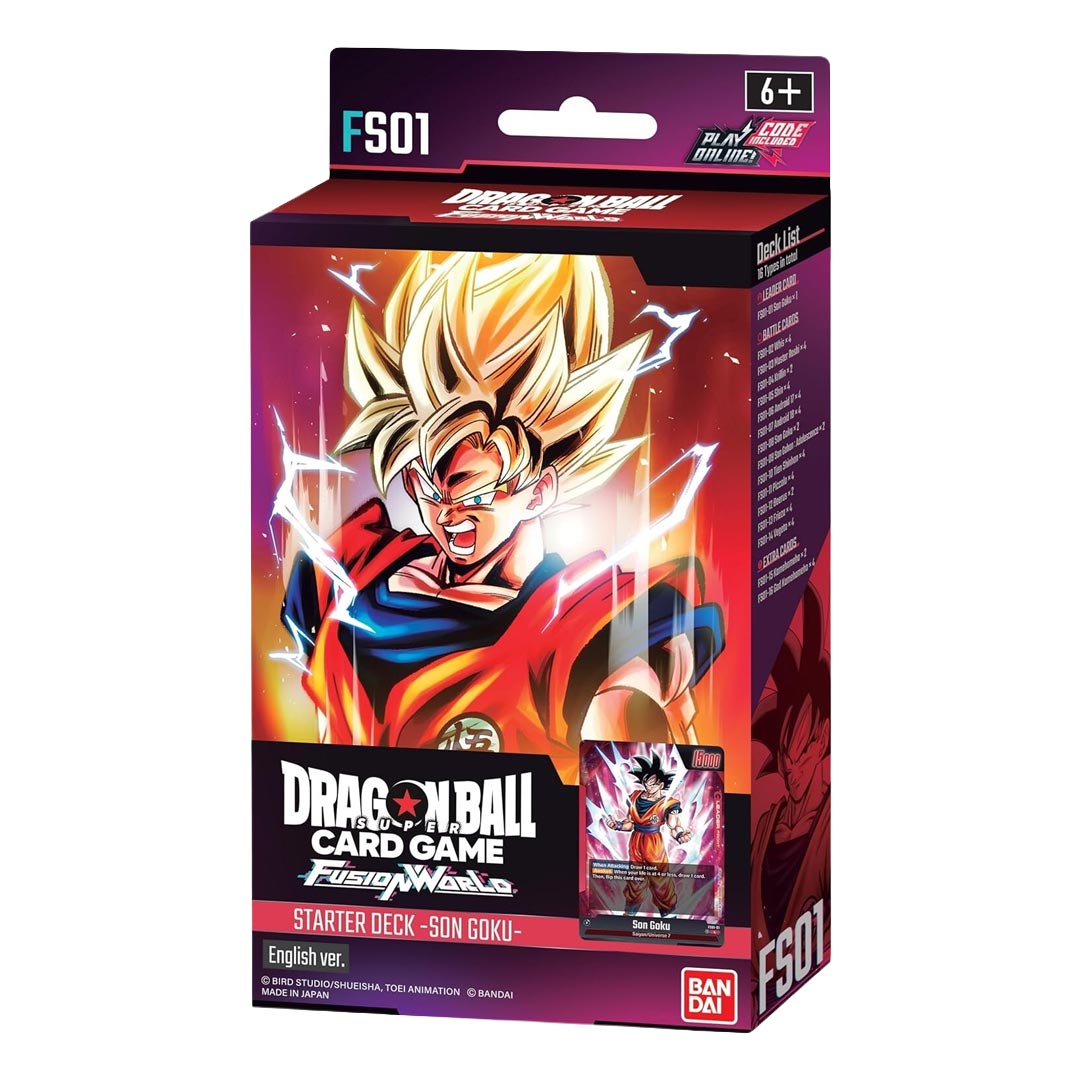 Dragon Ball Super TCG: Fusion World Son Goku Starter 6-Deck Box