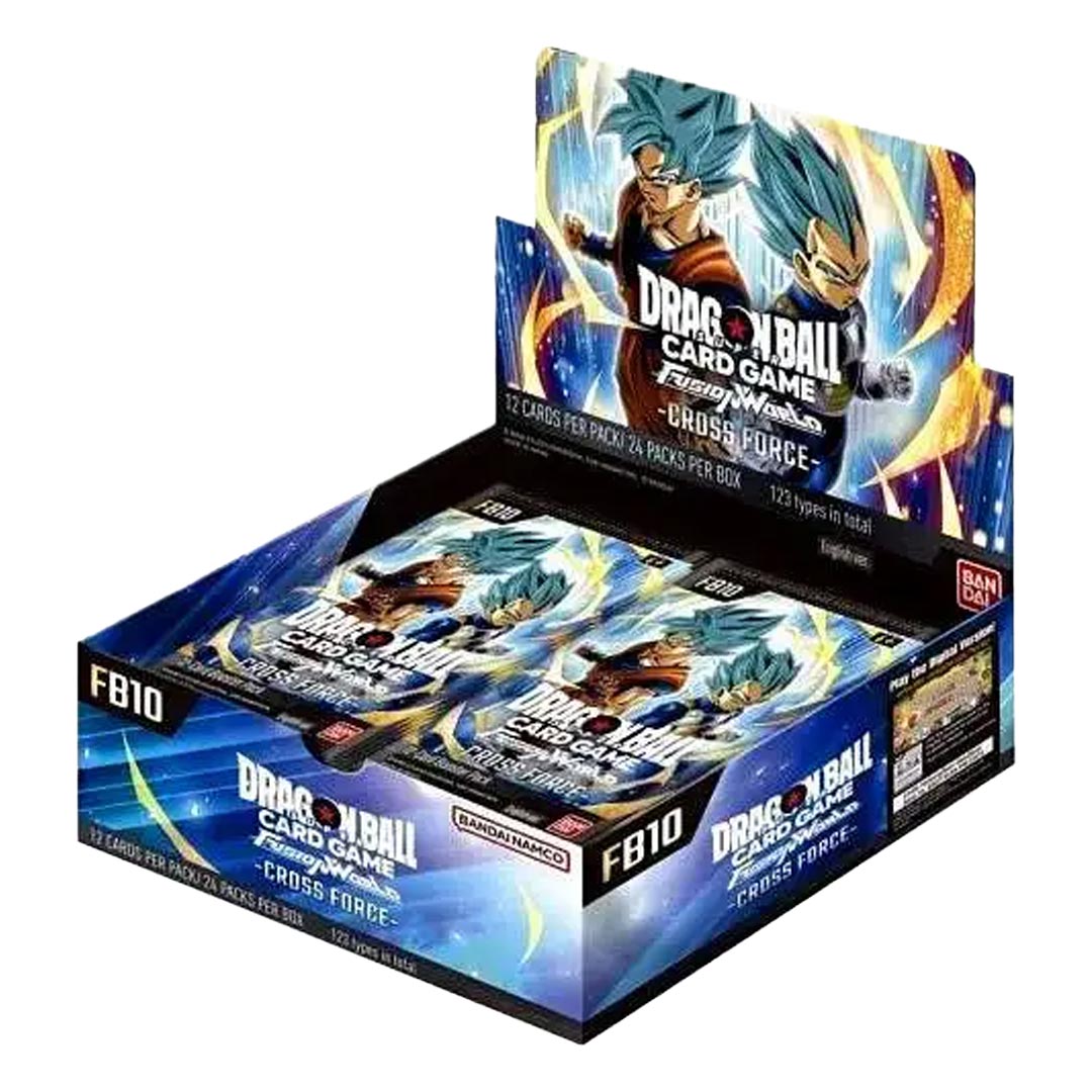 Dragon Ball Super Trading Card Game Fusion World 10 Cross Force Booster Box FB10 [ENGLISH]