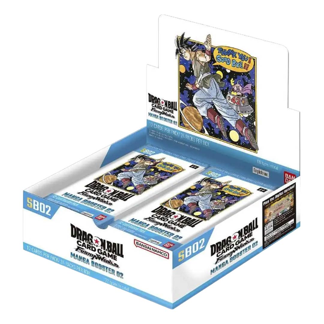  Dragon Ball Super Trading Card Game Fusion World Manga 2 Booster Box