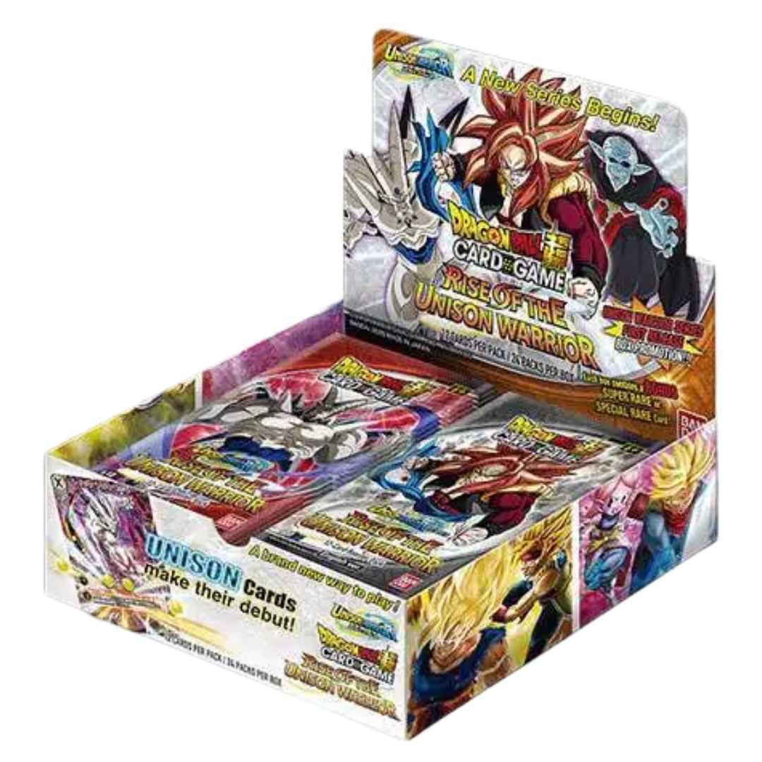  Dragon Ball Super Trading Card Game Unison Warrior Series 1 Rise of the Unison Warrior Booster Box 