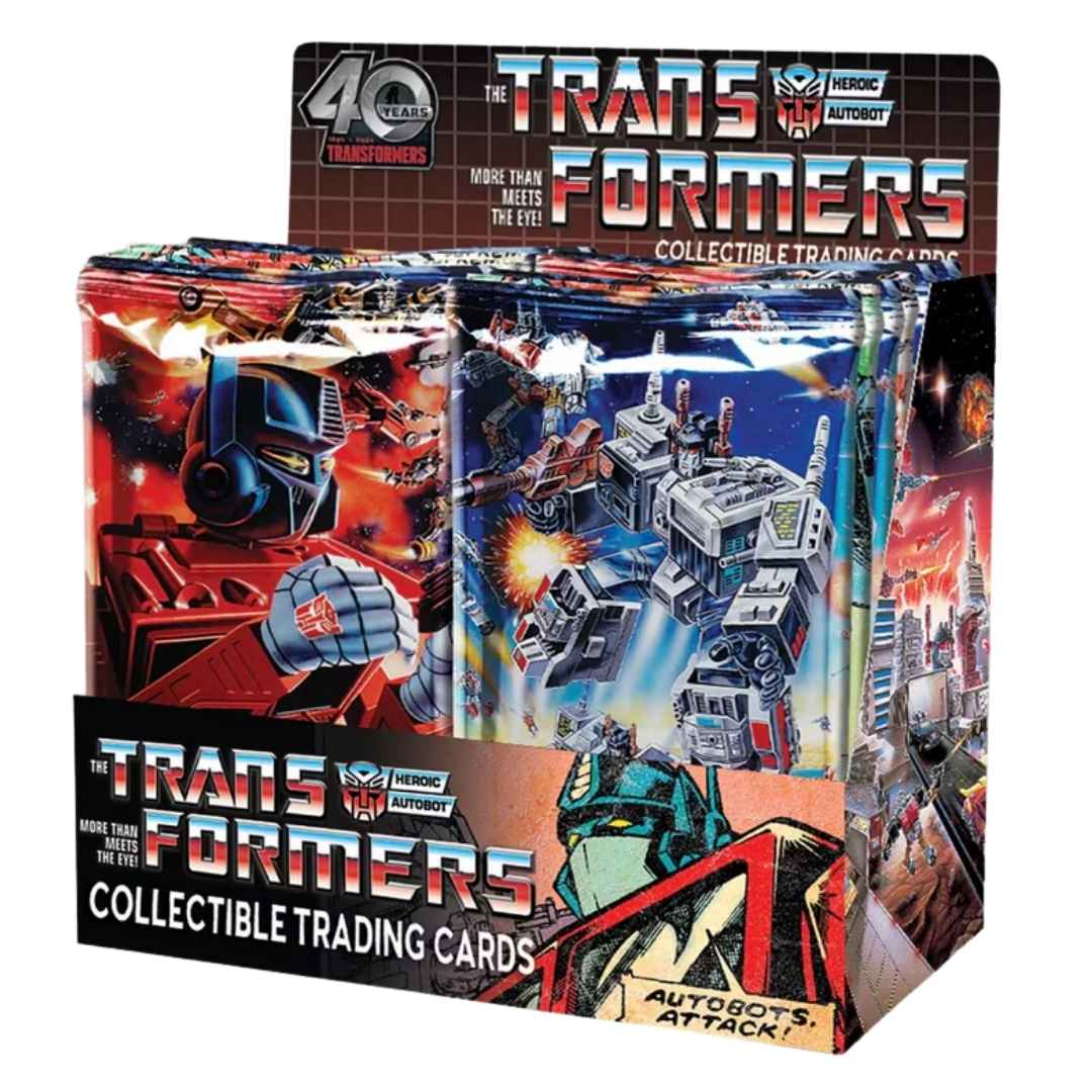 Dynamite Entertainment 2024 Transformers 40th Anniversary Trading Cards Hobby Box