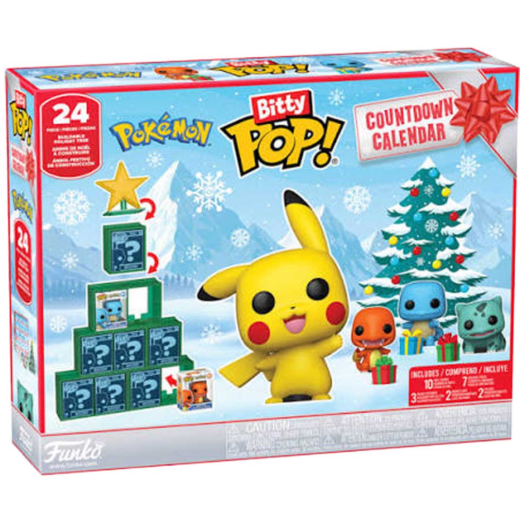 Funko Pokemon Bitty POP! 2026 Edition Mini Vinyl Figure Countdown Calendar