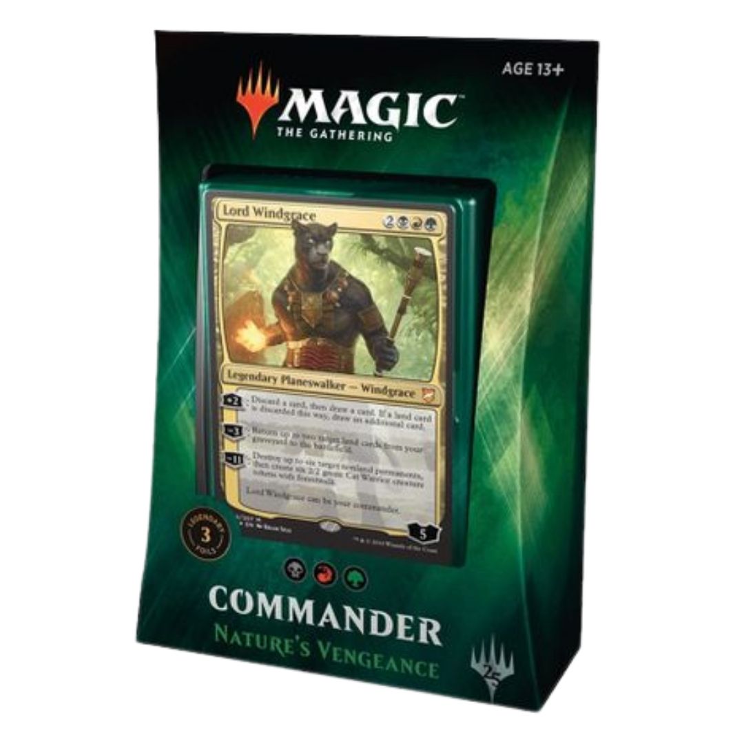 Magic the Gathering: Commander 2018 Deck - Nature's Vengeance