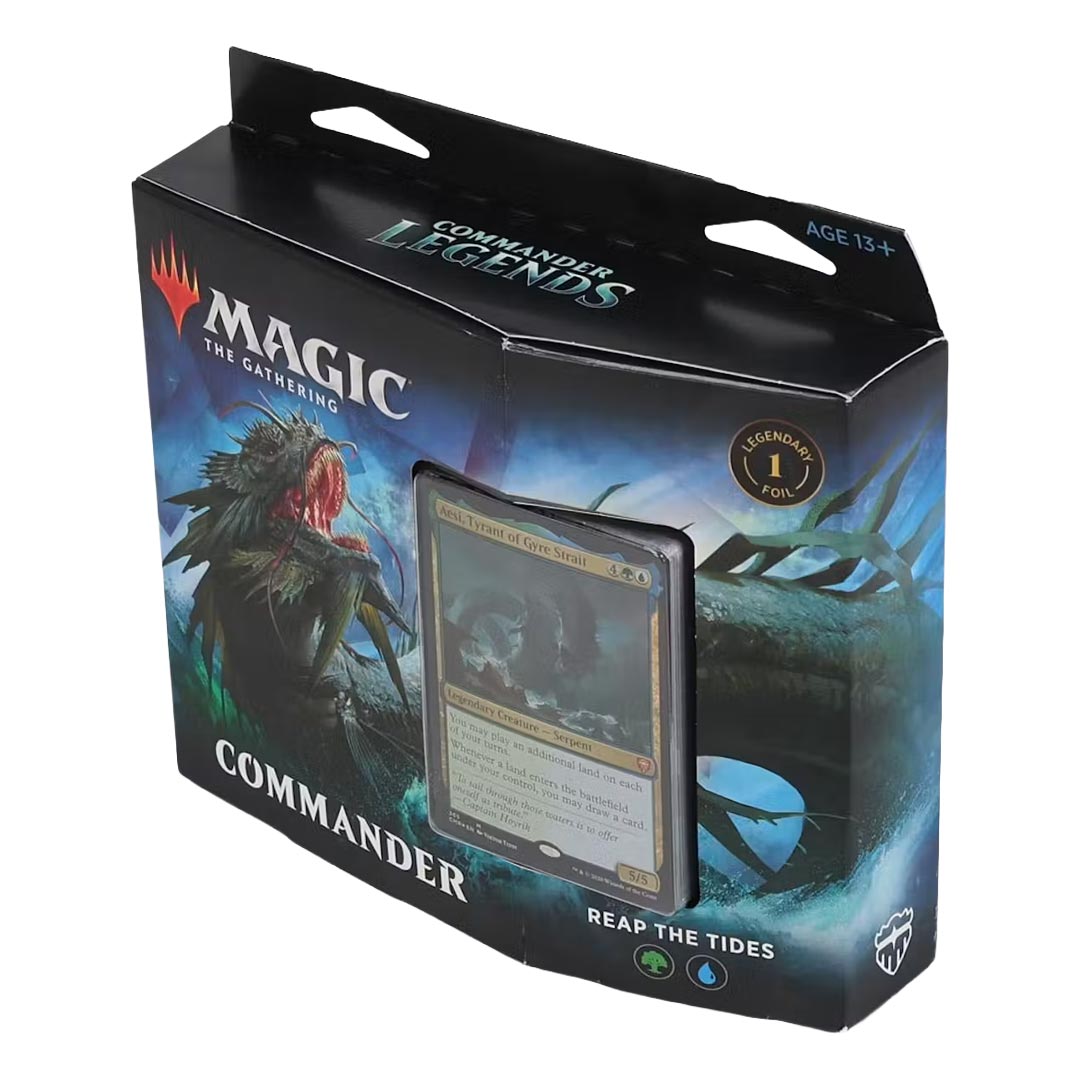Magic the Gathering Commander Legends Commander Deck - Reap the Tides