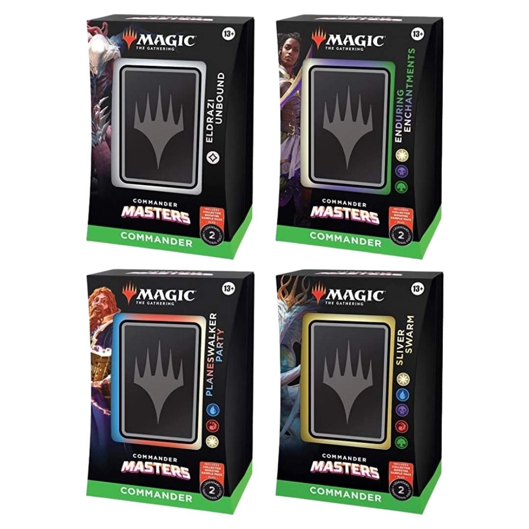 Magic the Gathering Commander Masters Commander 4-Deck Display