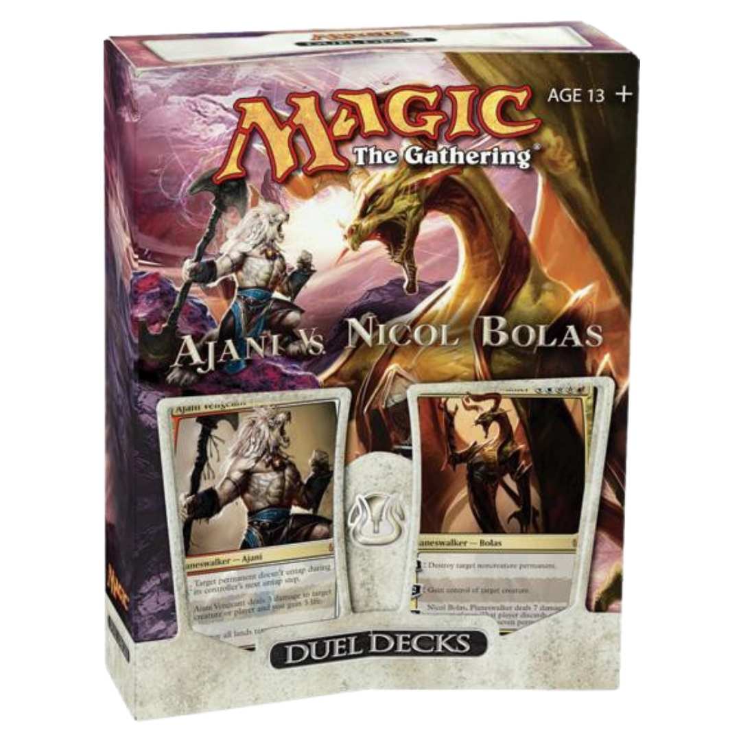 Magic the Gathering Duel Decks Ajani vs Nicol Bolas Box
