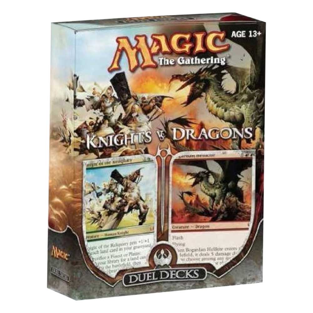 Magic the Gathering Duel Decks Knights vs Dragons Box