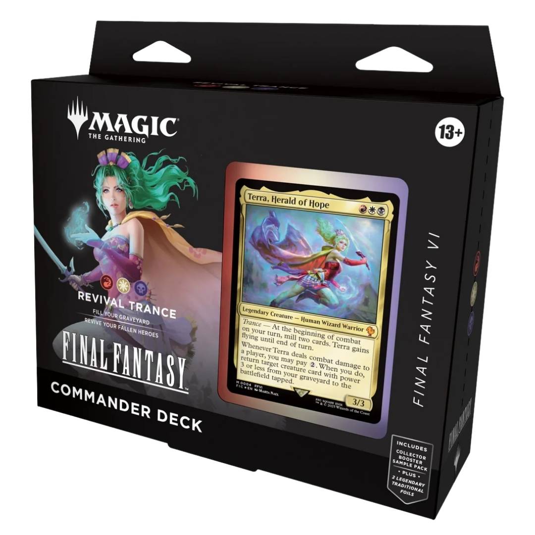 Magic the Gathering Final Fantasy Commander Deck - Revival Trance