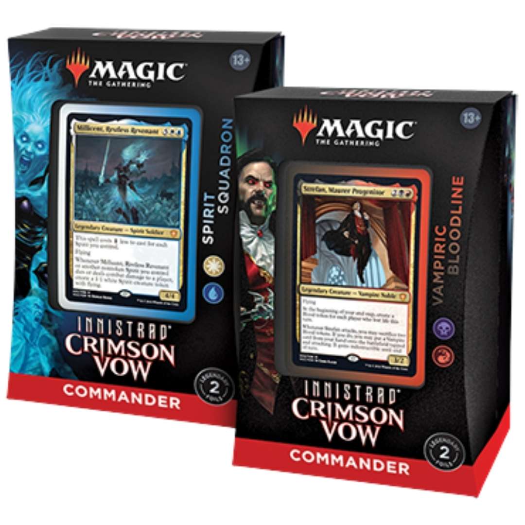 Magic the Gathering Innistrad Crimson Vow Commander Deck Box