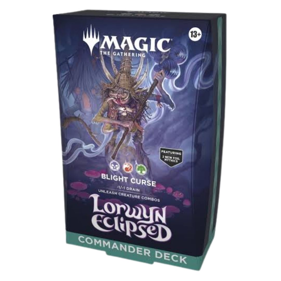  Magic: The Gathering Lorwyn Eclipsed Commander Deck Box