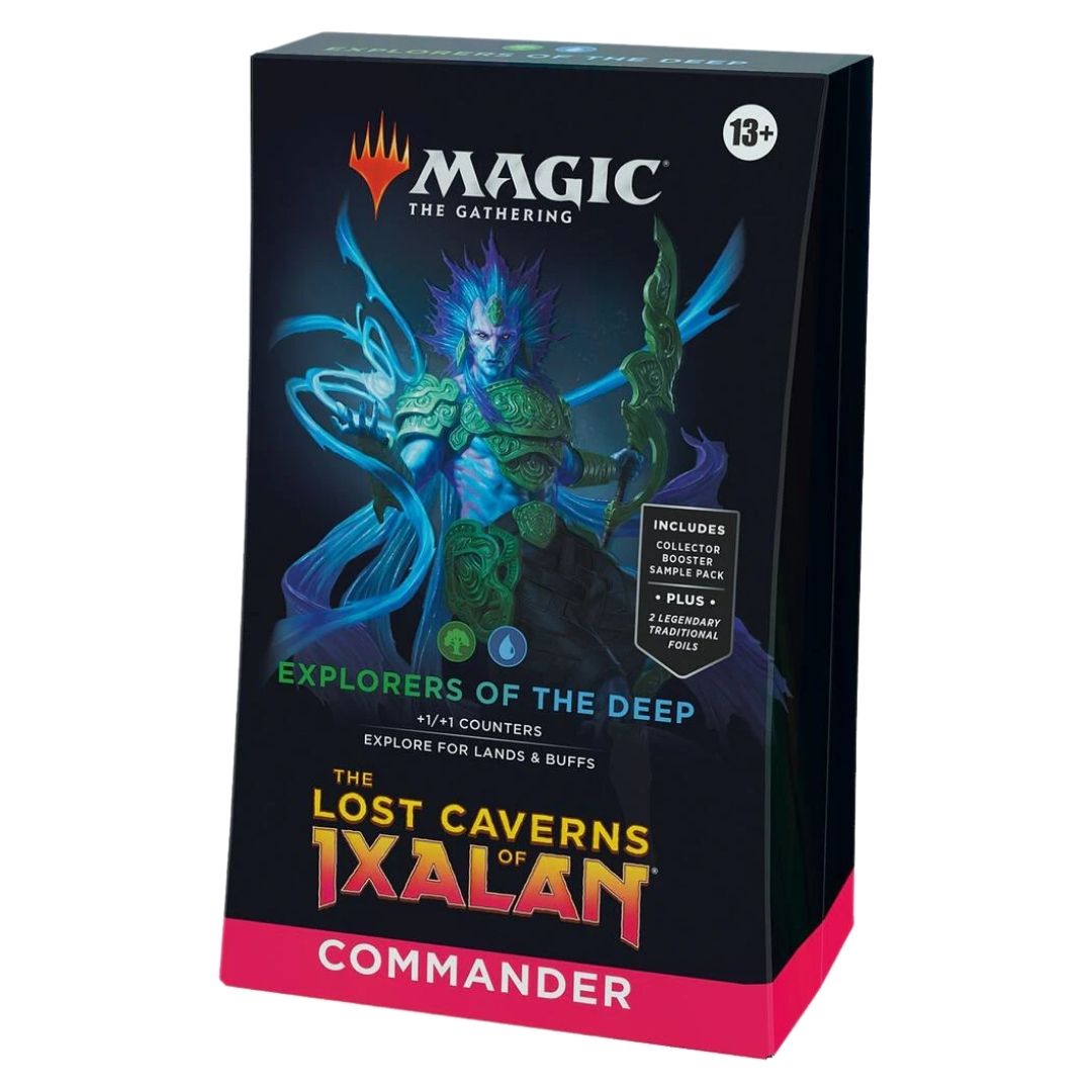 Magic the Gathering Lost Caverns of Ixalan Commander Deck - Explorers of the Deep