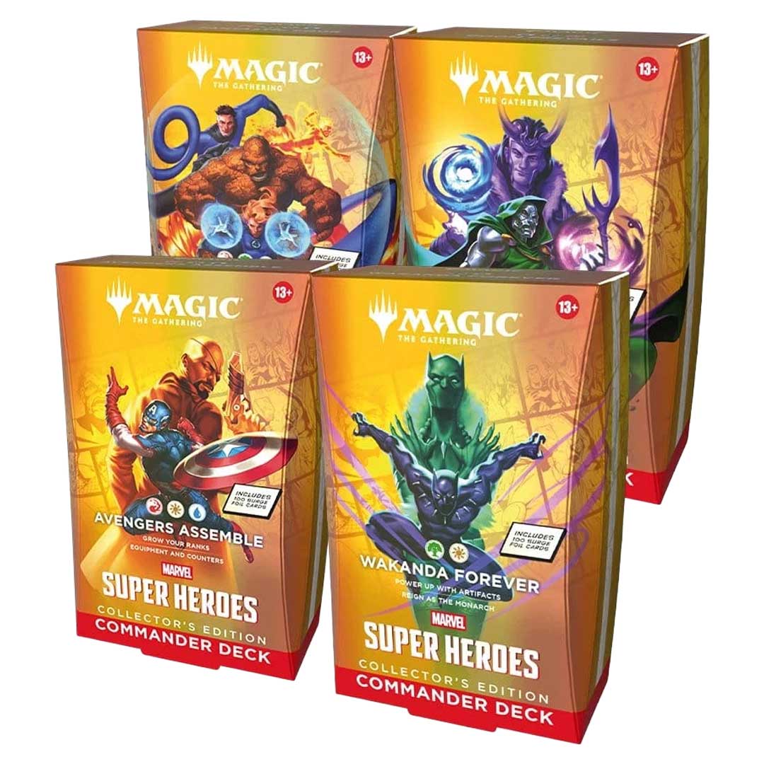 Magic the Gathering Marvel Super Heroes Collector Commander Deck