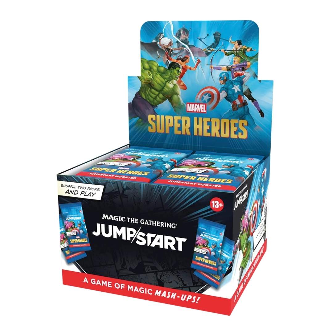 Magic the Gathering Marvel Super Heroes Jumpstart Booster Box