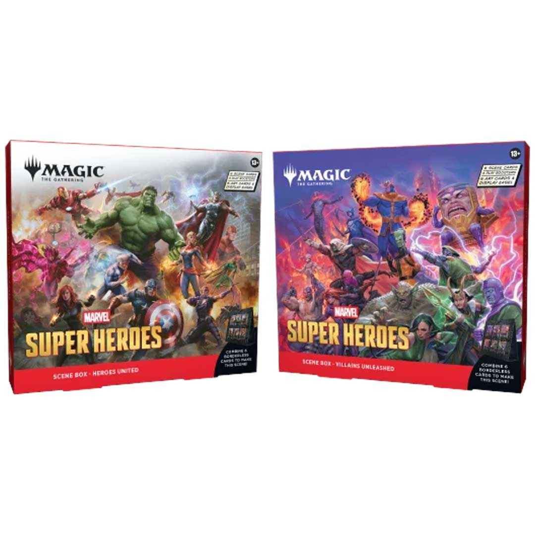 Magic the Gathering Marvel Super Heroes Scene Box