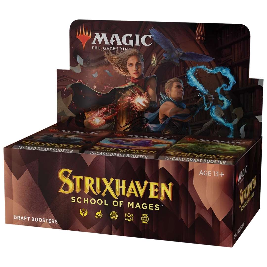 Magic the Gathering Strixhaven: School of Mages Draft Booster Box