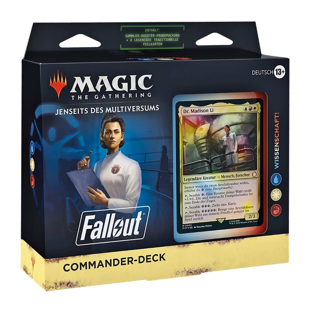Magic the Gathering: Universes Beyond Fallout Commander Deck (Science!)