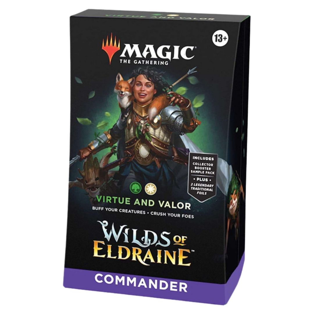 Magic the Gathering: Wilds of Eldraine - Virtue and Valor Commander Deck