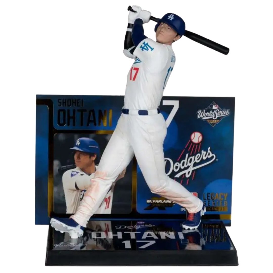 McFarlane Toys MLB Los Angeles Dodgers Sports Baseball Shohei Ohtani 7-Inch Posed Figure [Batting]
