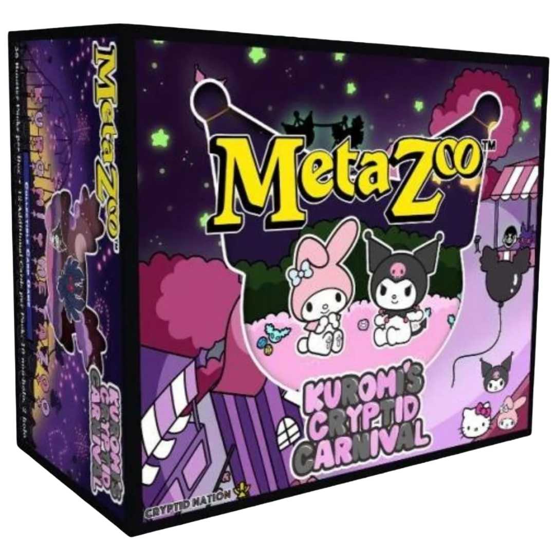 MetaZoo x Hello Kitty Trading Card Game Kuromi's Cryptid Carnival Booster Box