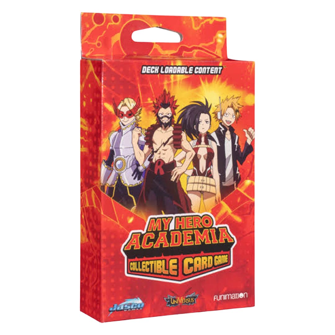 My Hero Academia Collectible Card Game Series 2 Crimson Rampage Deck Loadable Content