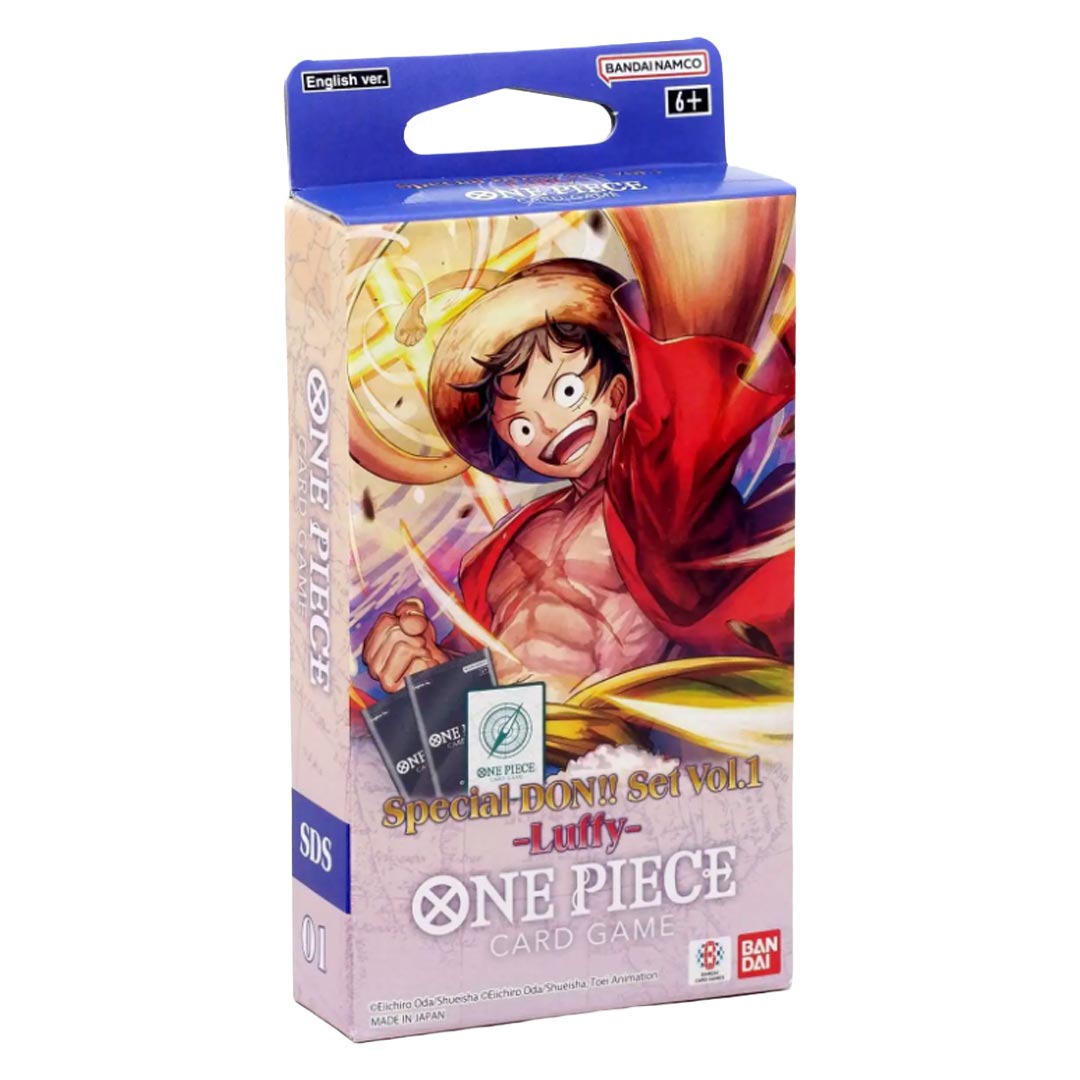 One Piece Special DON!!Set Vol. 1 Luffy Trading Card Set