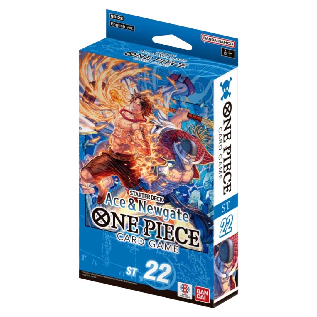  One Piece TCG: Ace and Newgate Starter Decks Display