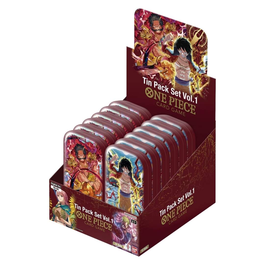  One Piece TCG: Tin Pack Set Volume 1 (TS01) Box