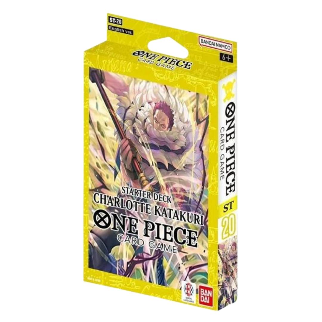  One Piece TCG: Yellow Charlotte Katakuri Starter Deck Display Box