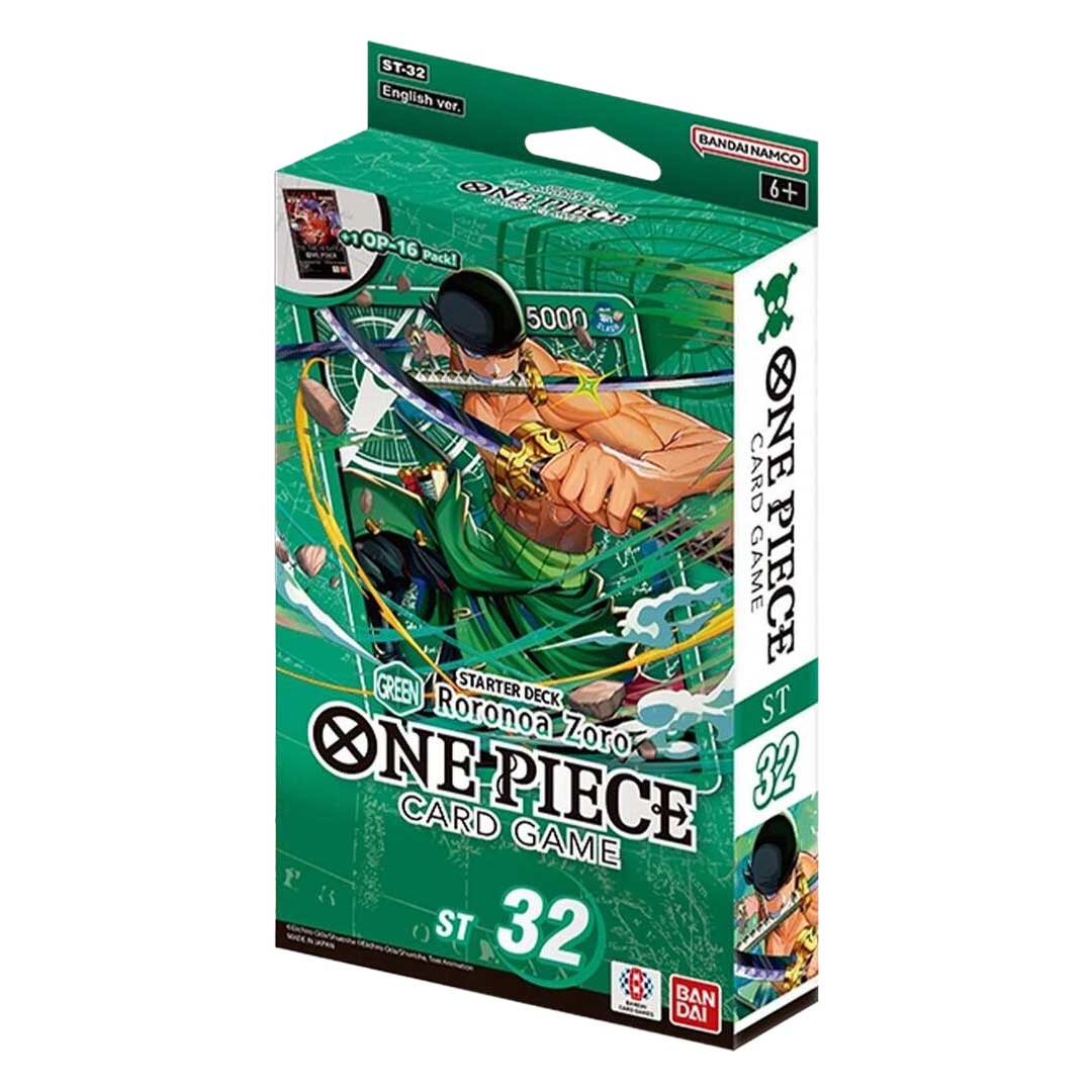  One Piece Trading Card Game Roronoa Zoro Starter Deck ST-32 [ENGLISH]