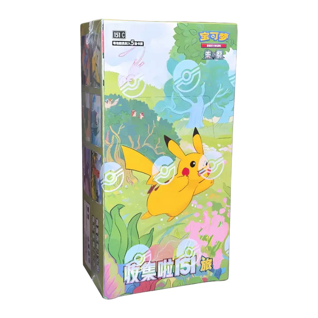 Pokemon 151 Journey Jumbo Booster Box (Chinese)