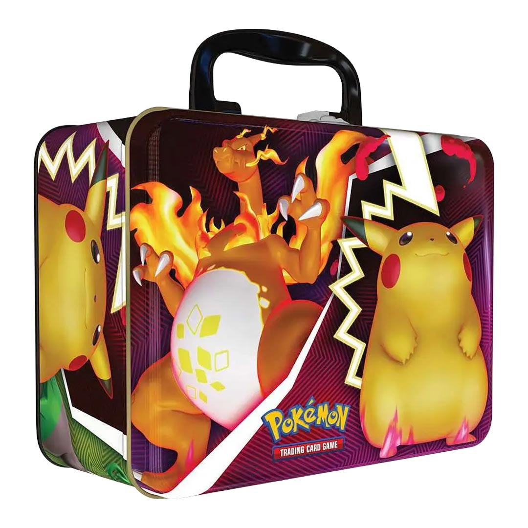 Pokemon 2020 FALL Charizard & Pikachu Collector's Chest Tin Set