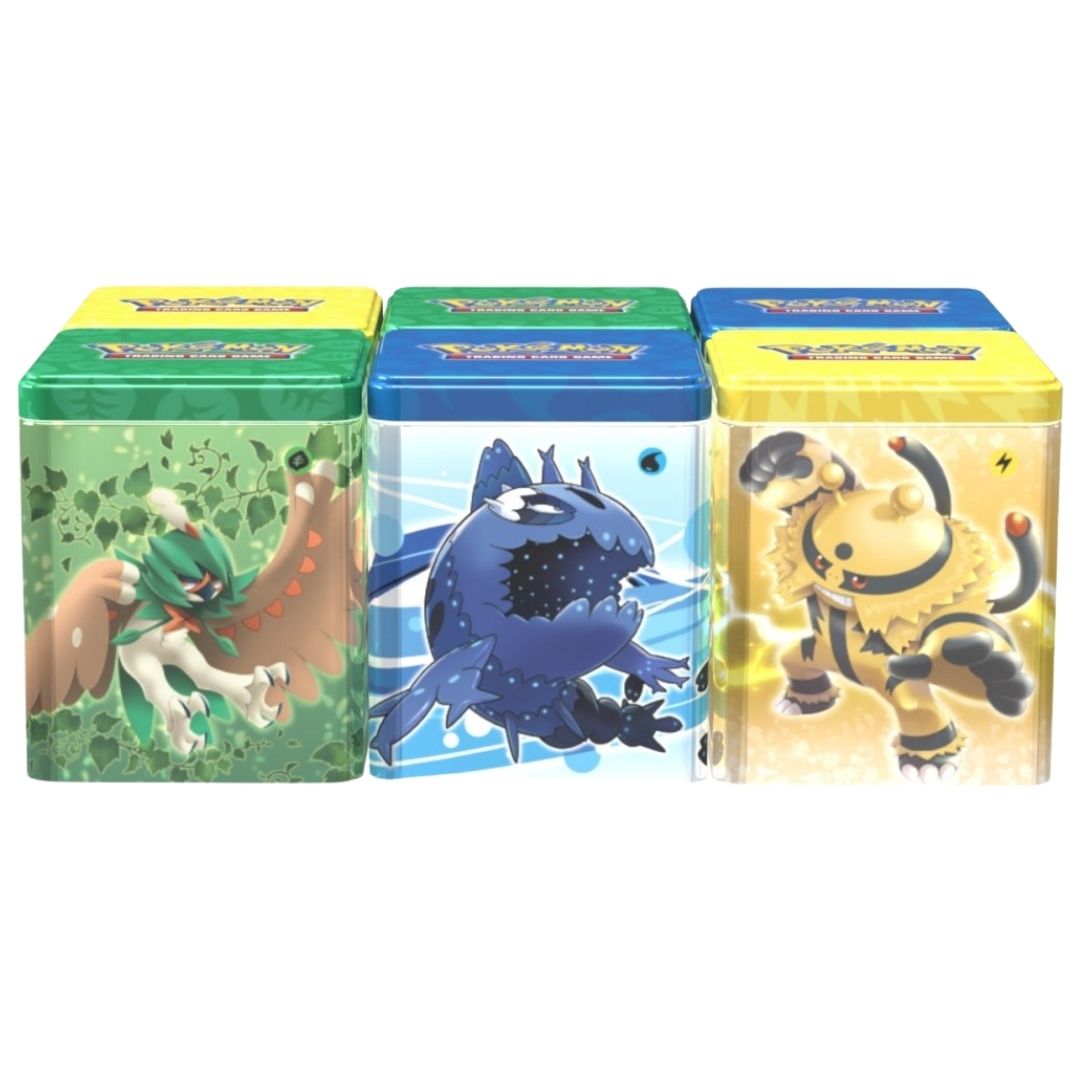 Pokemon 2022 Stacking Tin Individual Tin