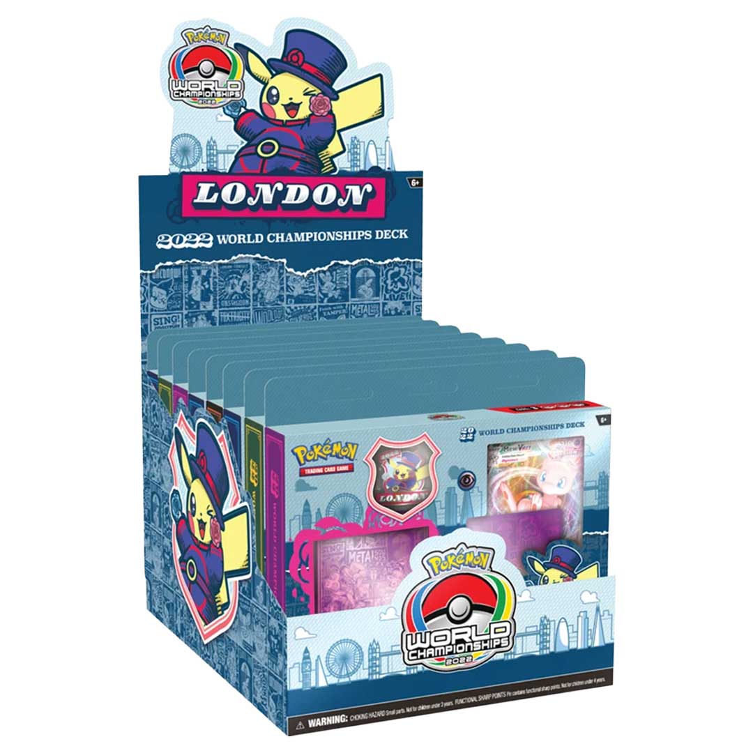Pokemon 2022 World Championship 8-Deck Display