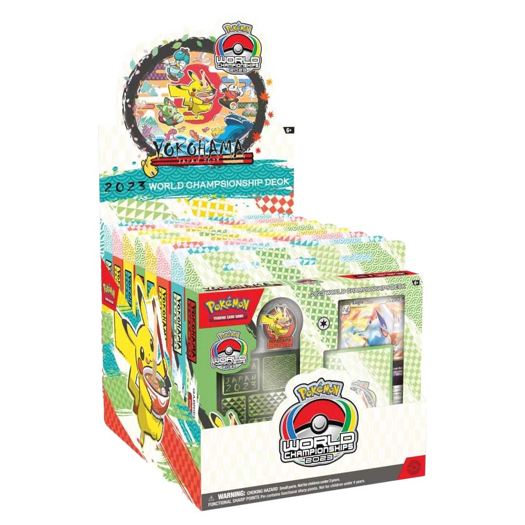 Pokemon 2023 World Championship 8-Deck Display