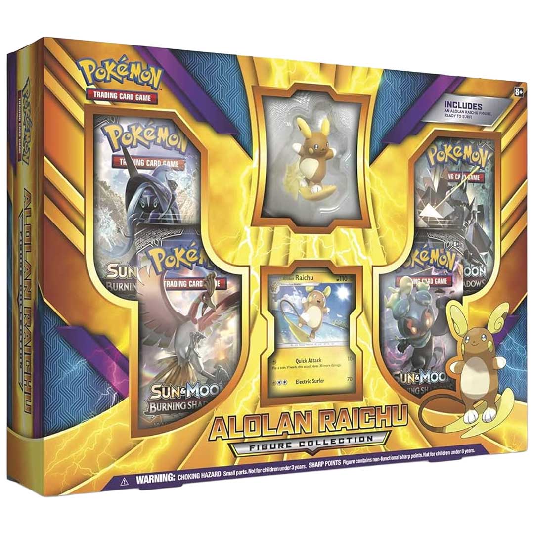 Pokemon Alolan Raichu Figure Collection Box