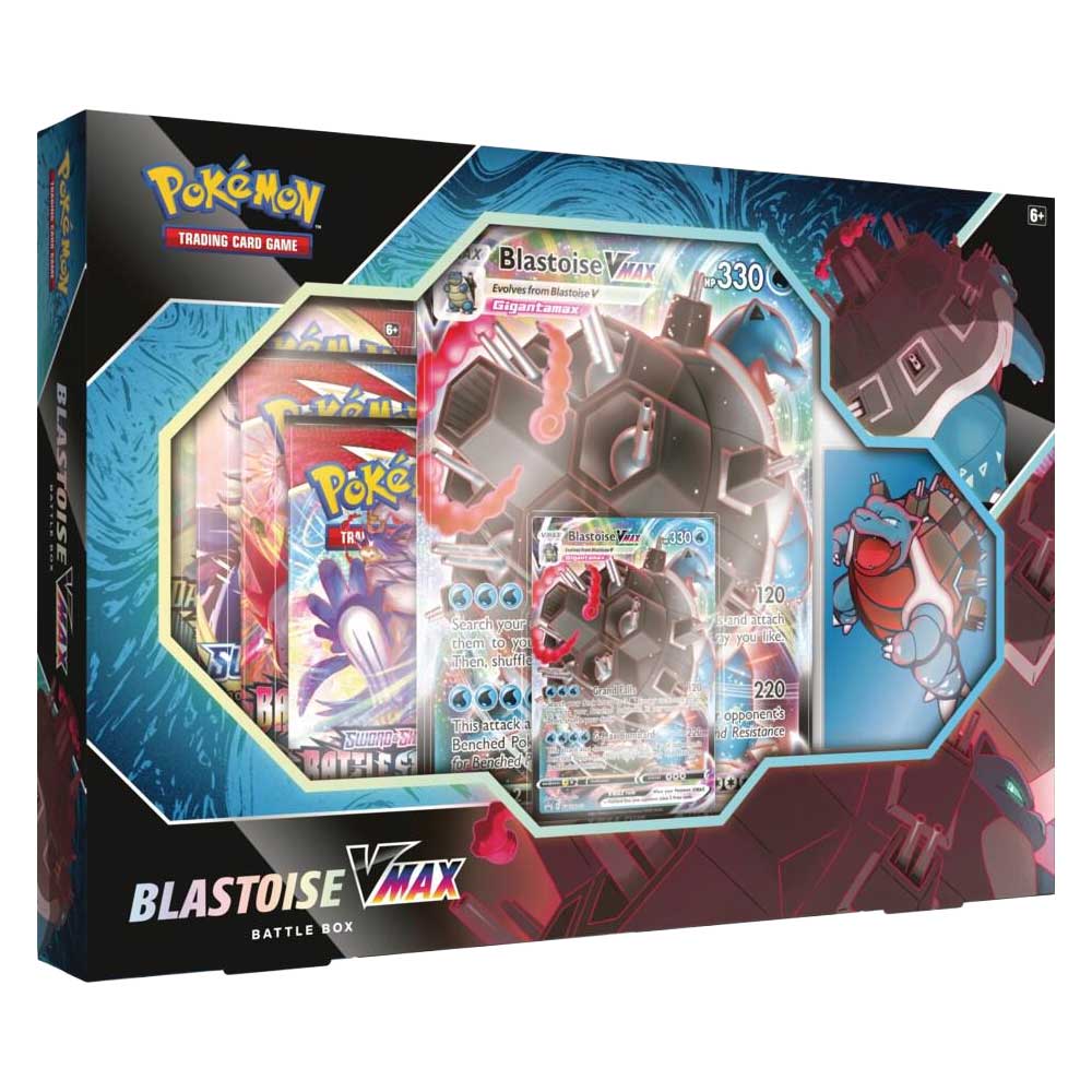 Pokemon Blastoise & Venusaur VMAX Battle Box Pair