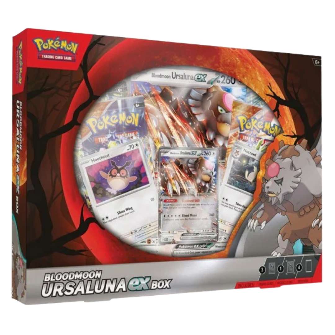 Pokemon Bloodmoon Ursaluna ex Box