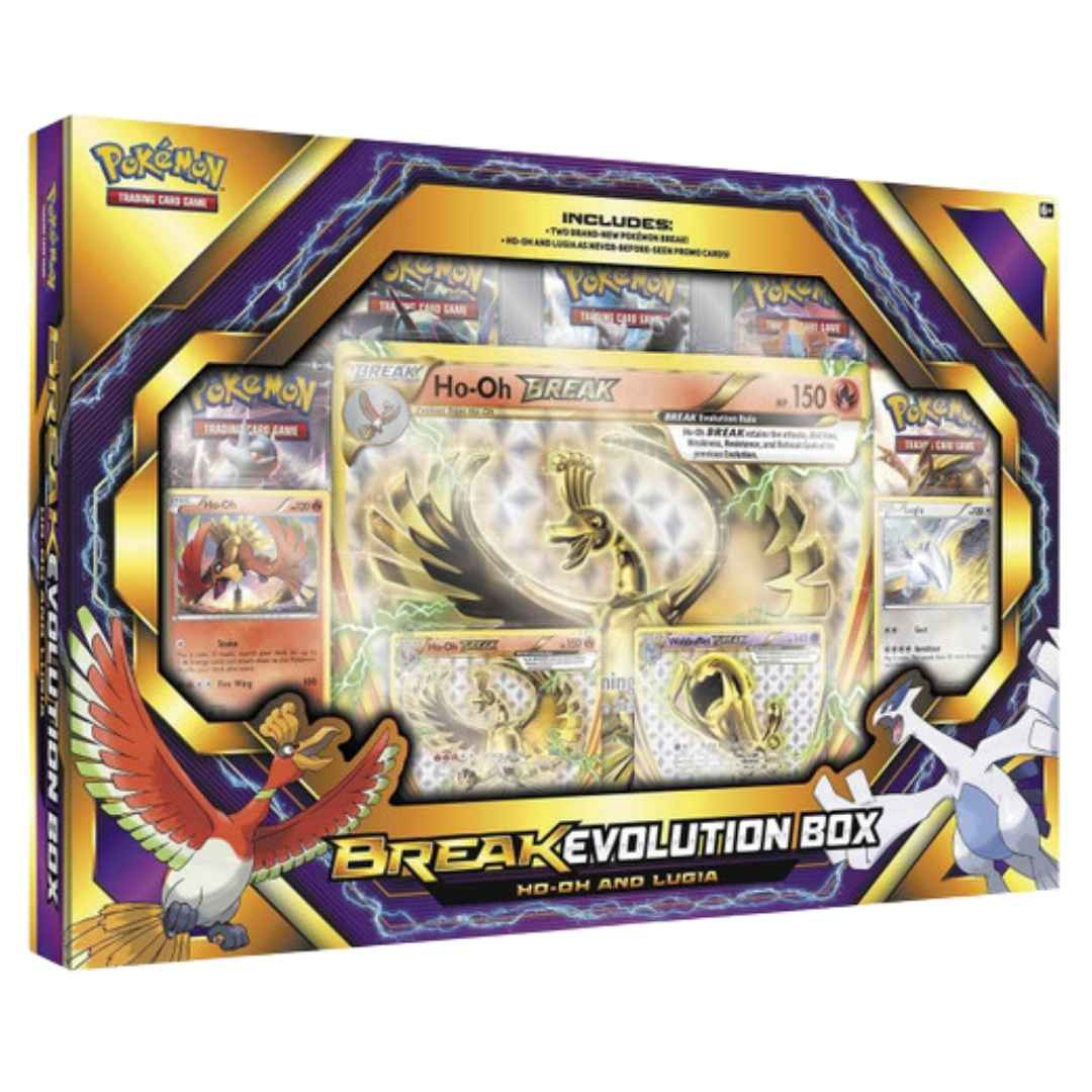 Pokemon Break Evolution Featuring Ho-Oh and Lugia Box