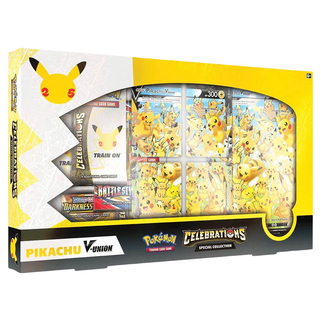 Pokemon Celebrations Special Collection Pikachu V-UNION Box